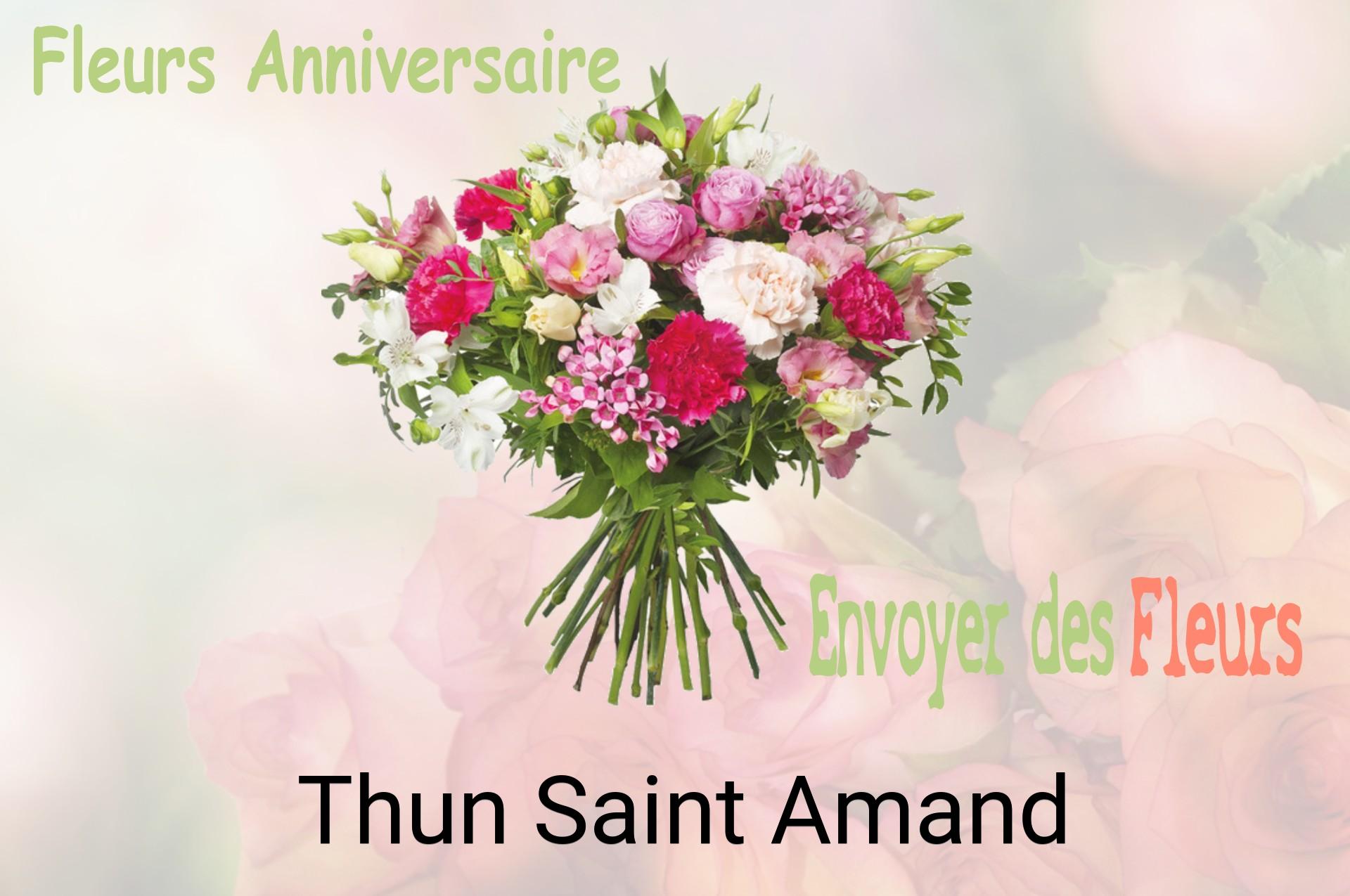 Bouquet de fleurs d’anniversaire livré à Thun-Saint-Amand
